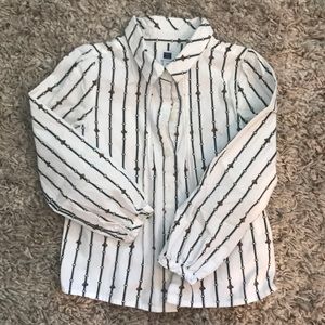 Janie & Jack Little Girls Blouse size 5